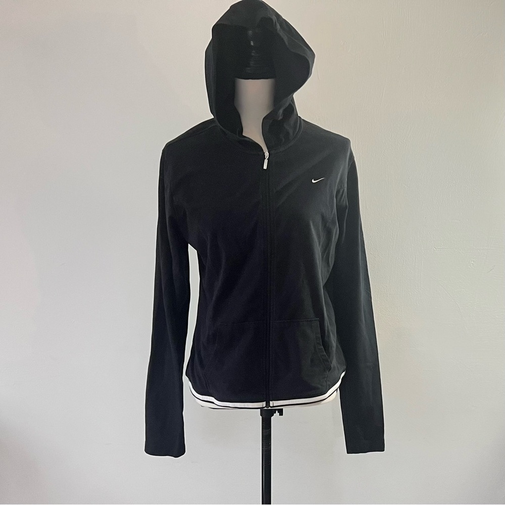 Vintage - Women's - Nike Sportswear - Full-Zip Hoodie-Size XL.